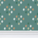 British Brooch Large Repeat Luxury Wallpaper