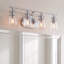 Amiliana Dimmable Polished Chrome Vanity Light