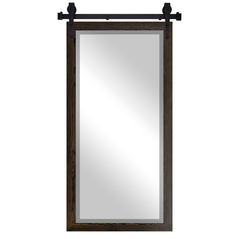  Miroir biseauté Ozark, Ébène