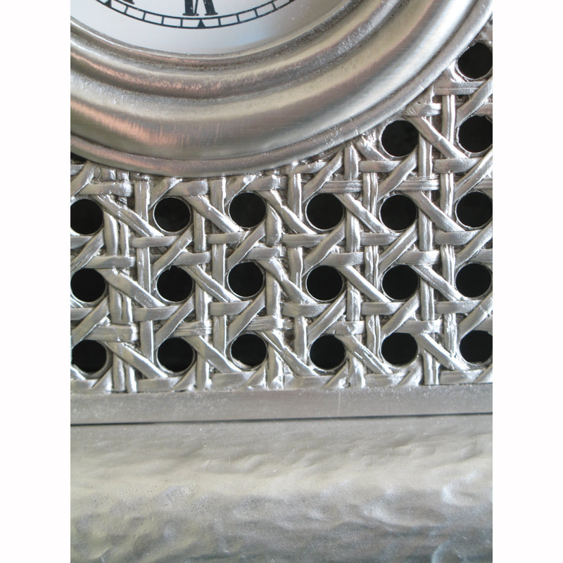 Horloge de manteau étain