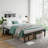 Edmonson Bed Frame with Storage 14 Inch High Heavy Duty Metal Platform Bed-986740697