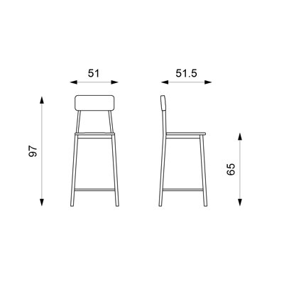 Wolfson Bar Stool
