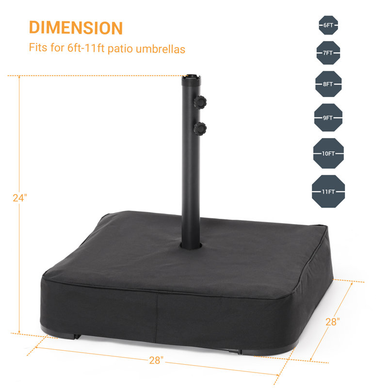 Base de parasol autoportante Solvig