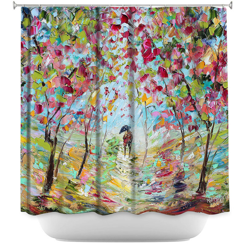 Floral Shower Curtain