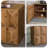 Retro Burlywood Solid Wood Sideboard