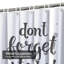 Rideau de douche avec 12 crochets-1034326487