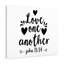 Love One Another - Wrapped Canvas Print-653276270