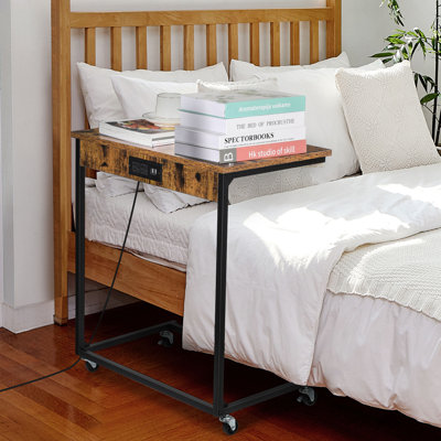 End Table Built-In Outlets