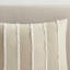 Housse de couette en coton 3 pièces double / grand avec décor à rayures alternées et fermeture à boutons de taille