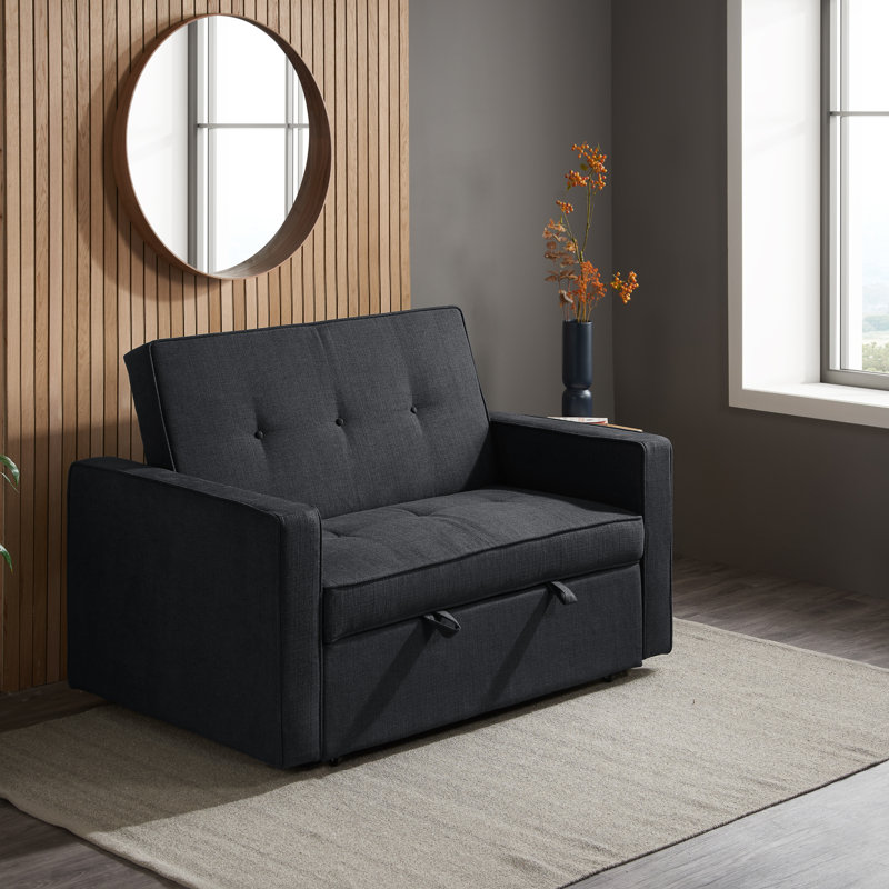 Farrel 149cm Fold out Sofa Bed, Grey