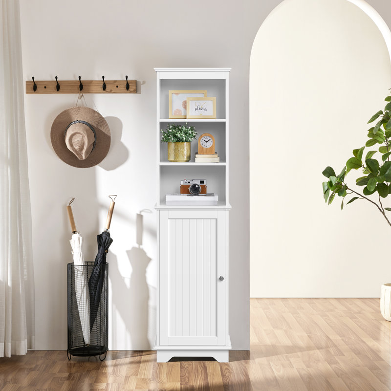 Timmis Linen Cabinet, White