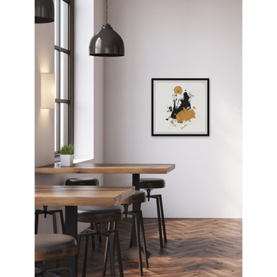 Upward Dispersion 1 Piece Single Picture Frame Painting