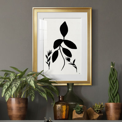 Silhouette Garden I - peinture encadrée