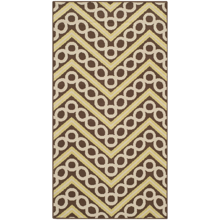 Engelbert Performance Chevron Rug