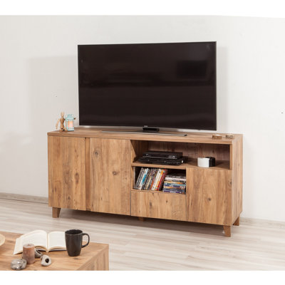Noille Unfinished TV Stand for TVs up to 55"