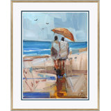 Under The Umbrella Painting by Joseph Mota