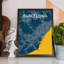 Barcelona City Map - No Frame Print-1160243398