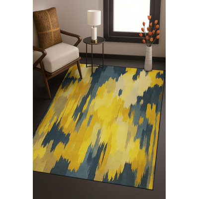 Tapis beige tissé à l'envers Mosso