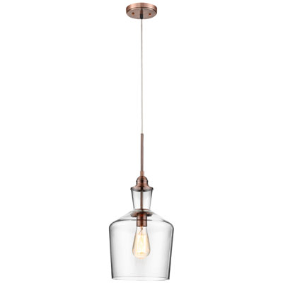 Luminaire suspendu 1 lumière Raymonde