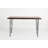 Gordonsville Solid Wood Top Metal Base Writing Desk-368371375