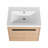 23.62'' Single Bathroom Vanity with Top