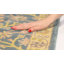 Tapis bleu / or clair touffeté à la main Algier-2135220434