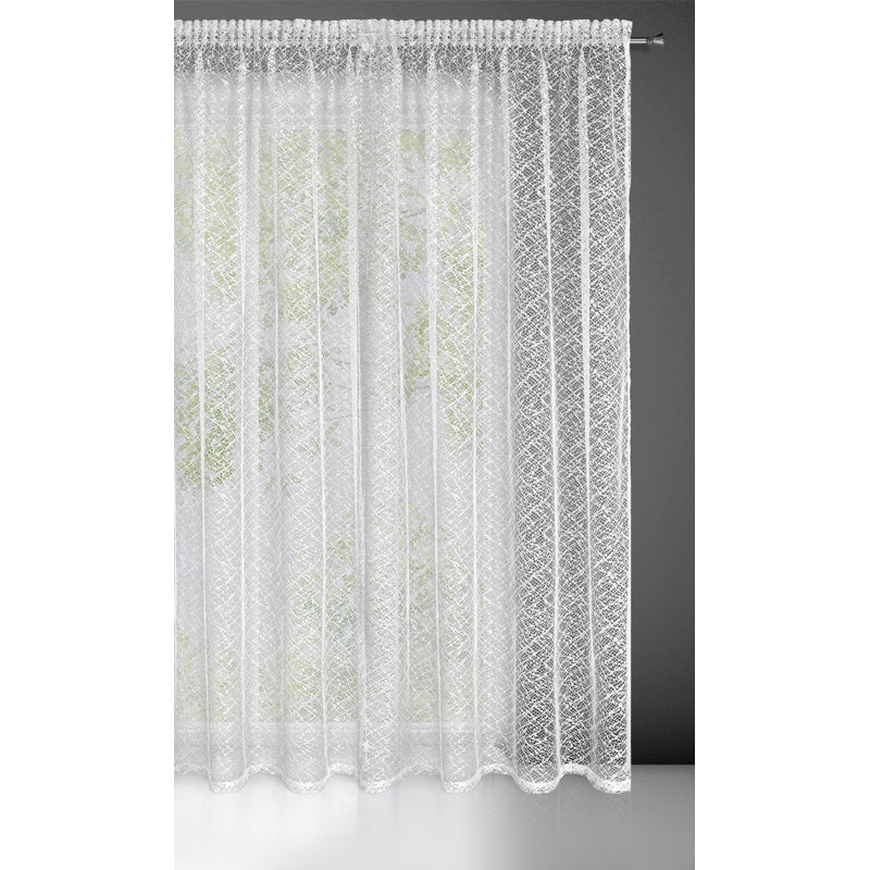 Karleen Sheer Curtain Single Panel, 270cm H x 300cm W