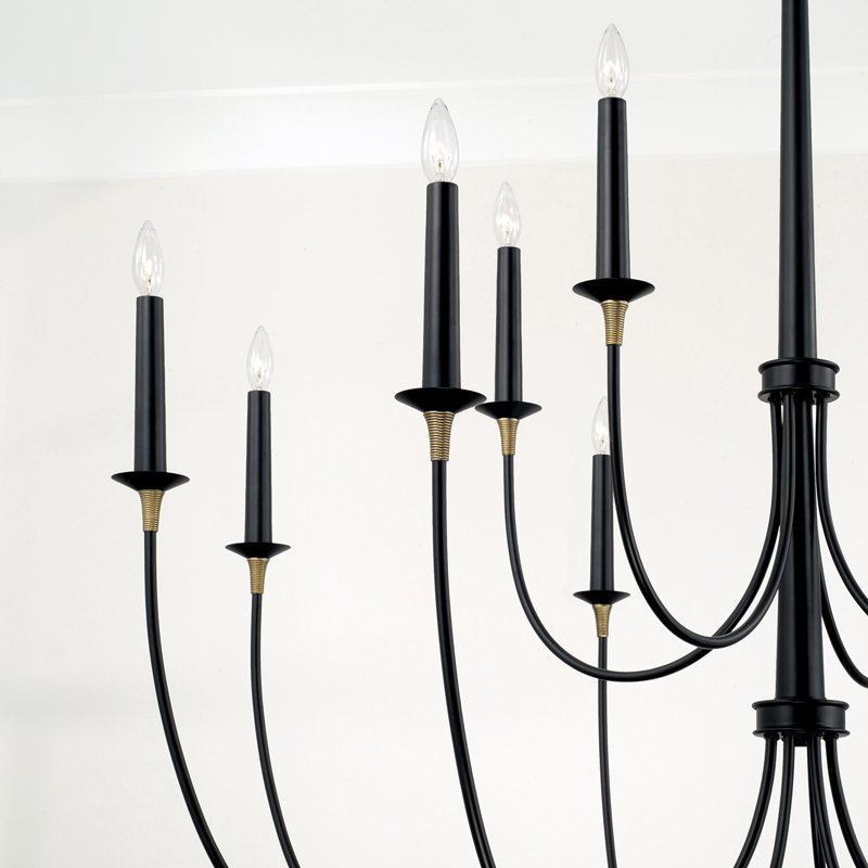 12 - Light Dimmable Classic / Traditional Chandelier