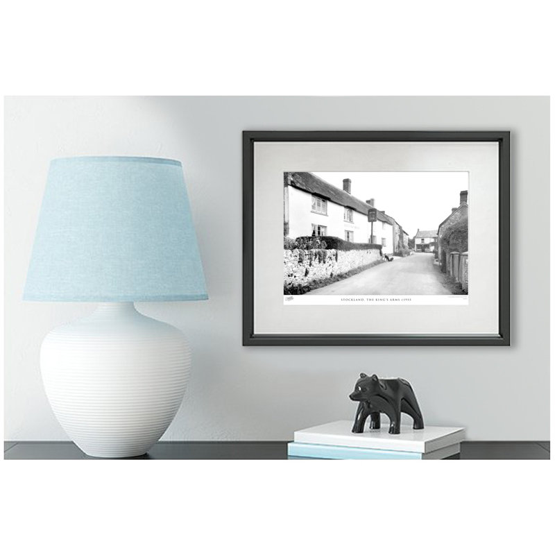 Stockland, The King's Arms C1955 by Francis Frith - Single Picture Frame Print, 28cm H x 36cm W x 2.3cm D