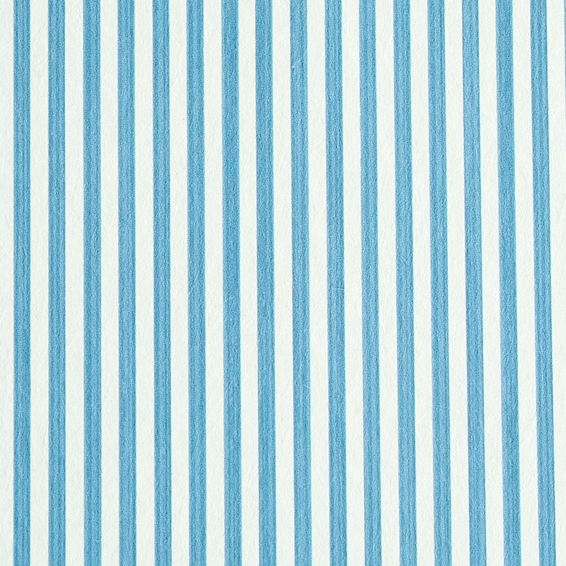 Edwin Stripe Narrow Wallpaper, Ocean