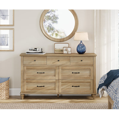 Scarlett Kids Dresser With 7 Drawers, Bedroom Dresser For Kids Room, Entryway