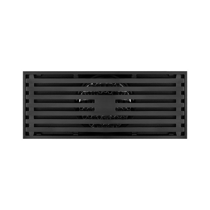 8 W, Noir mat
