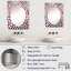 Popham - Décoration murale miroir en marbre abstrait-2094135708-2107828472