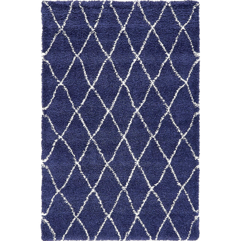 Paquette Shag Area Rug, Rectangle 152 x 244cm