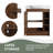 28 Inch Single Freestanding Bathroom Vanity With Ceramic Basin Sink and Soft-Close Door-866102774