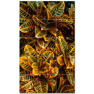 Carreau de céramique décorative 18 po x 30 po PT501021: 6 po x 6 po (ensemble de 15)