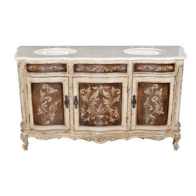 Meuble-lavabo double 67 po Vizcaino Grande