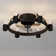 19.7 In. Classic Black Farmhouse Ceiling Fan With Light With Remote Control And 180° Swivel E26 Base, Bulb Not Included