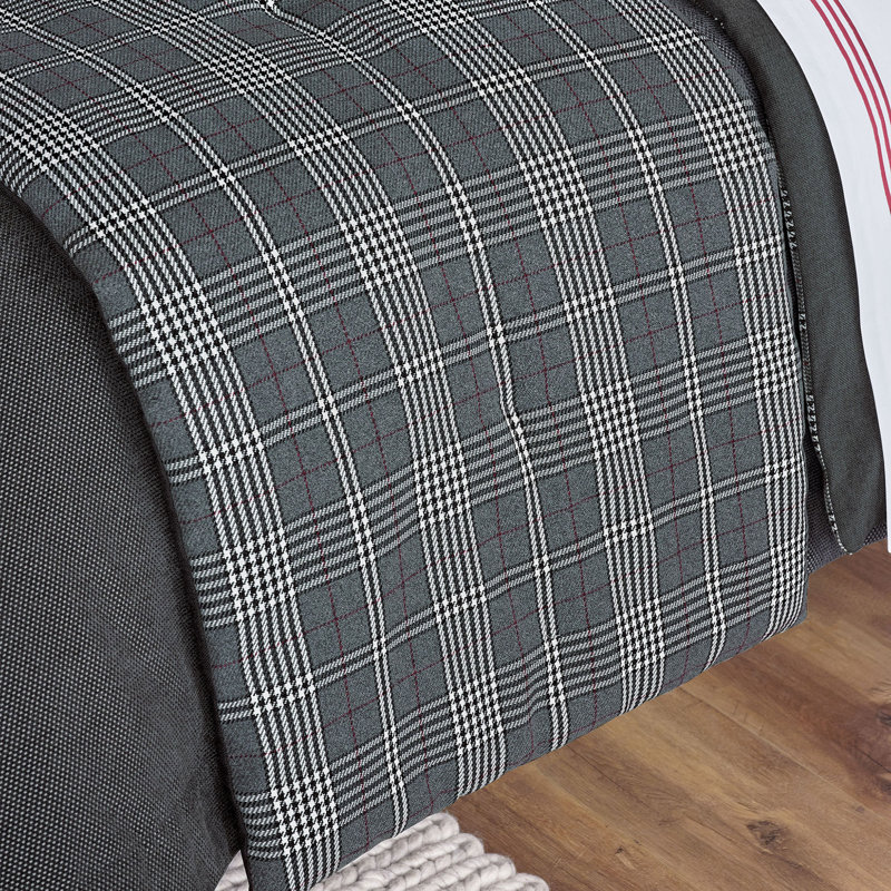 Connery Plaid Bed Runner, King