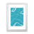 White Framed