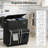 Double Laundry Hamper With Lid And Removable Bags, 180L Large Capacity 2-Section Laundry Sorter Basket With Side Pockets For Easy Sorting And Carrying