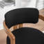 Bula Stanford Upholstered Curved Solid Wood Dining Chair-114256777