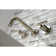 Kingston Brass Manhattan Two-Handle 3-Hole Wall Mount Bathroom Faucet
