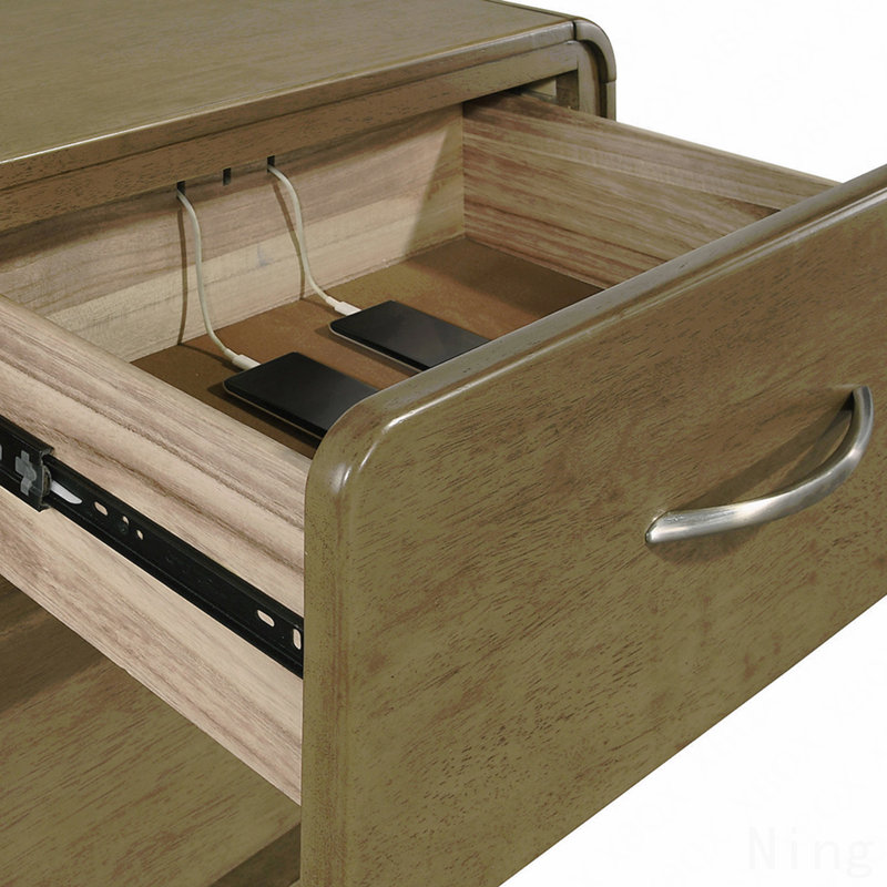 Table de chevet 2 tiroirs