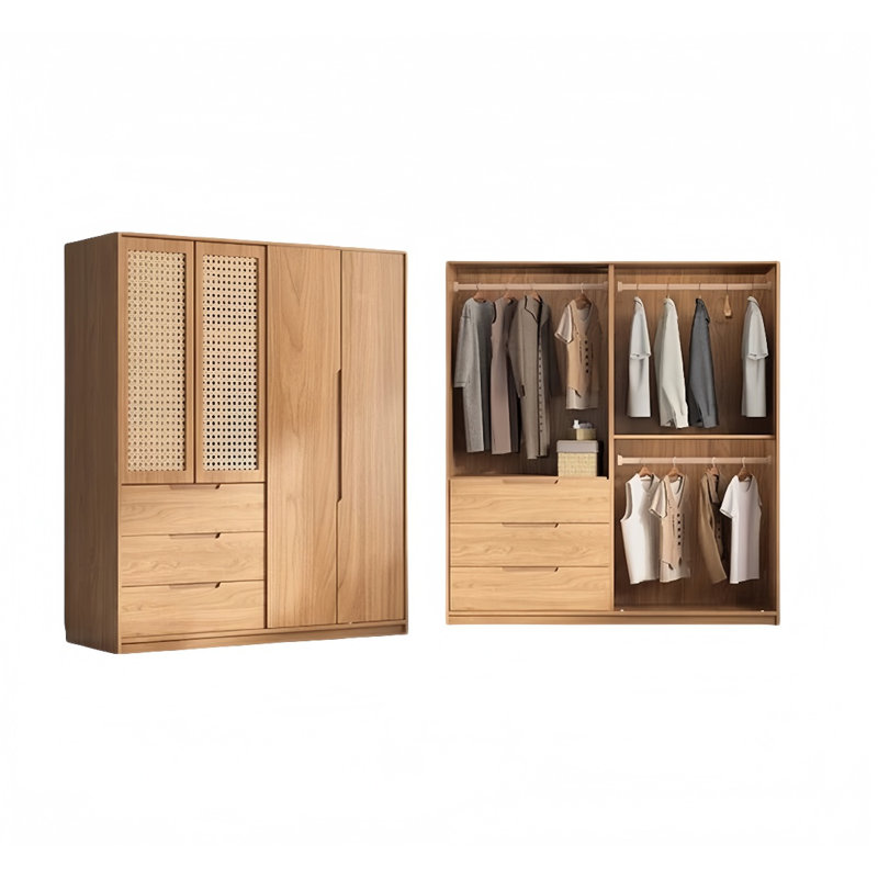 Simple And Practical Wardrobe, 78.74" H x 47.24" W x 23.62" D
