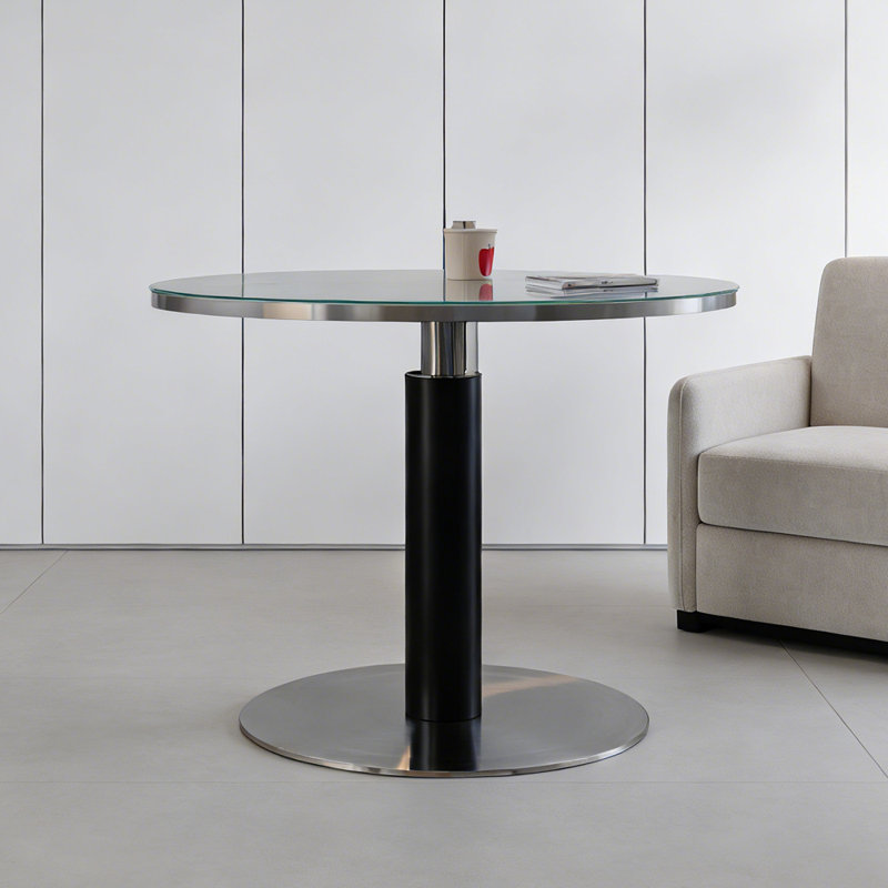 Table ronde multifonctionnelle moderne et simple, 29,52 po H x 43,3 po L x 43,3 po l