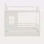 Lit simple en bois avec lit gigogne simple
