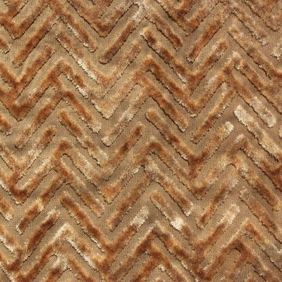 Geometric Velvet Fabric