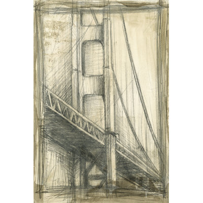 Golden Gate Bridge by Ethan Harper - Wrapped Canvas Print