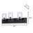 Hinkell 3 - Light Dimmable Vanity Light